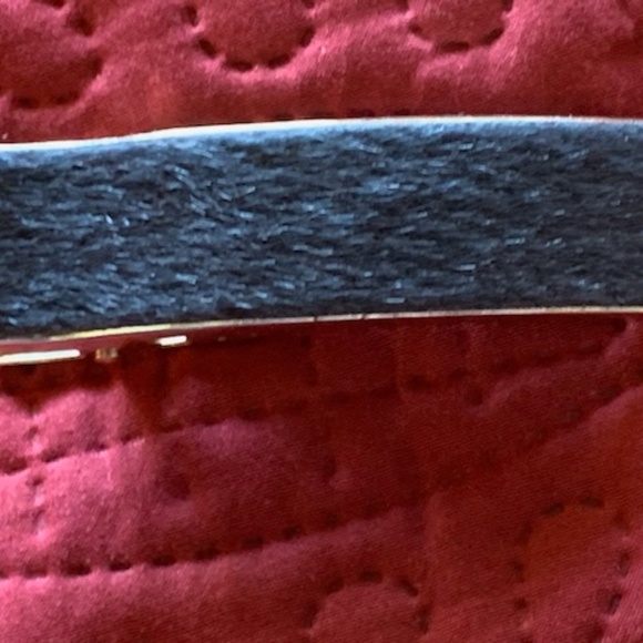 New Faux fur hair clip, blue , new silver, beautiful - Picture 5 of 5
